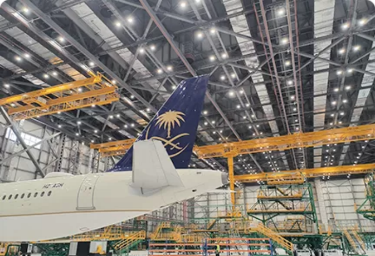 Aircraft MRO Crane Safety: Anti-Collision, Anti-Sway and Precision Positioning