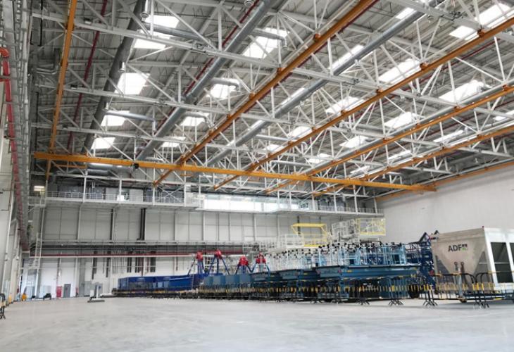 Multi-Point Suspension Cranes for Large-Span Aircraft Hangars